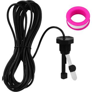 Flow Switch GLX-FLO-RP Assembly Compatible with Hayward Goldline Aquarite Salt Chlorine Systems, Pool Flow Sensor for All Hayward Salt Cell Generators, 15-Foot Cable, 