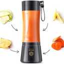 Personal Size Portable Blender Cordless - 380Ml Blender Smoothies and Shakes, BPA Free Traveling Juice Cup with High-Powered Blending, Freshly Squeezed in Travel/Home