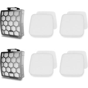 Colorfullife Filter Replacement for Shark Rotator Lift-Away LA300 LA301 LA322 LA351 LA500 LA502 LA555 LA360 LA362 LA401 LA455 LA702 ADV DuoClean PowerFins Upright Vacuum Cleaner, Part XFFK320 & XHF320