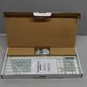 Wireless Keyboard and Mouse Combo, FullSized Wireless Keyboard and Adjustable DPI Mouse, 2.4GHz USB Receiver, Silent Keyboard and Mouse for PC, Windows, MAC, Desktop, Laptop (Avocado Green)