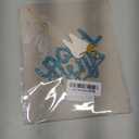 WeBenison First Tooth Cake Topper/Baby Shower/Baby 6 Months/First Tooth Party Decorations Supplies Blue Glitter