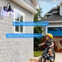 2K Light Bulb Camera, 5G/2.4G Wireless Outdoor Camera, Light Bulb Security Camera with AI Human Detection, Color Night Vision, Motion Alerts, 2-Way Audio, Works with Alexa, Easy Installation