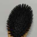 Belula 100% Boar Bristle Hair Brush Set (Medium). Soft Natural Bristles for Thin and Fine Hair. Restore Shine And Texture. Wooden Comb, Travel Bag