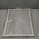 Clicyre Vintage Bicycle Daisy Wall Art, Rustic Floral Wall Decor, Rustic Farmhouse Wildflower Canvas Print for Living Room Bedroom Kitchen Bathroom Wood Framed 12x16 Inch