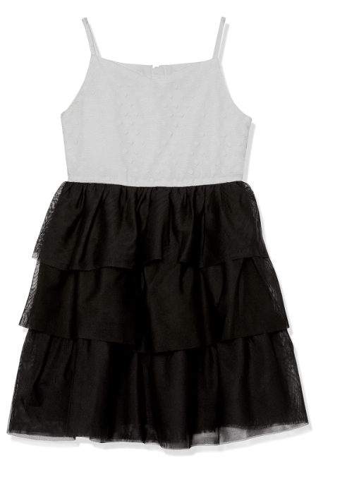 Calvin Klein Girls Legacy Party Dress, Fit and Flare Silhouette Size 8