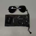 livho Sunglasses for Men Women Aviator Polarized Metal Mirror UV 400 Lens Protection