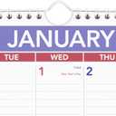 AT-A-GLANCE 2025 Erasable Calendar, Dry Erase Wall Planner, 12" x 17", Small (PMLM022825)