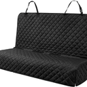 PETICON Waterproof Scratchproof Pet Bench Seat Covers for Cars, Trucks, SUVs, Nonslip Durable Back Seat Cover for Dogs, Washable Backseat Protection