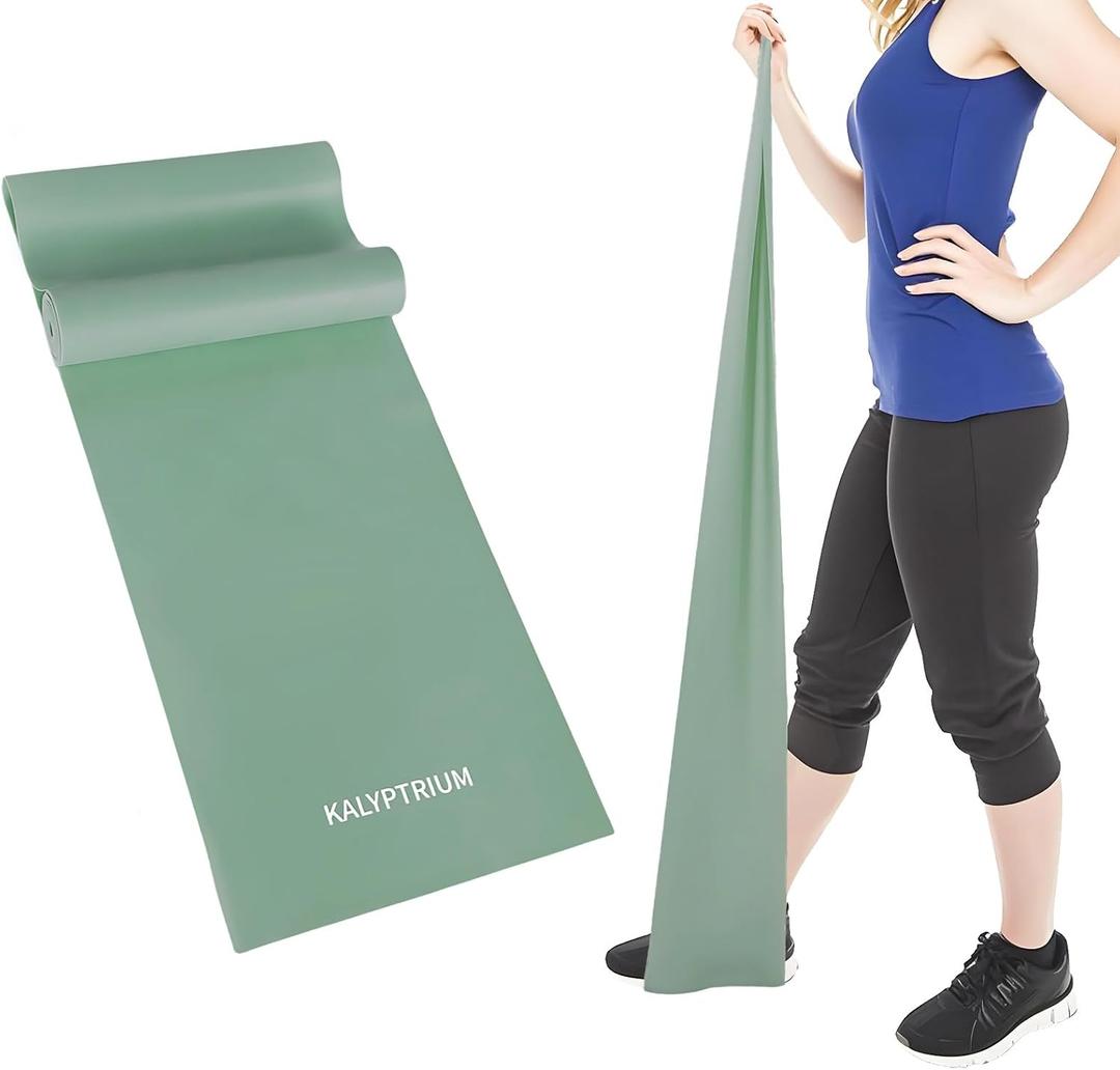 3 x Workout Resistance Bands - Natural Latex Exercise Bands for Physical Therapy, Stretching, Yoga, Pilates, Strength Training & Home/Gym Fitness