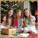 WSICSE 30 PCS Christmas Money Holders for Cash, 3 Colors Christmas Wallets for Money with Envelopes Stickers for Dollars Greeting Cards Coupons Greetings