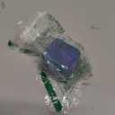 Fidget Toys Squishy Stress Cube, Stress Balls for Kids Adults Squishies Stress Relief, Ice Squishy Cube Sugar Balls, Sensory Toys for Kids with Autism, Fidgets for Classroom Prize Toys (Green)