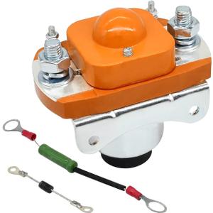 MZJ-400A 48V 400A Solenoid Contactor Solenoid Compatible with Heavy Duty Golf Cart