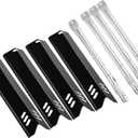 GR2215120-OG-00 Grill Replacement Parts for Outdoor Gourmet Grill Parts 4 Burner GR2215120-OG-00 12061 Gas Grill Burners UFHP2 Heat Plates GR2215101-OG-00 FSOGBG1106 Grill Accessories