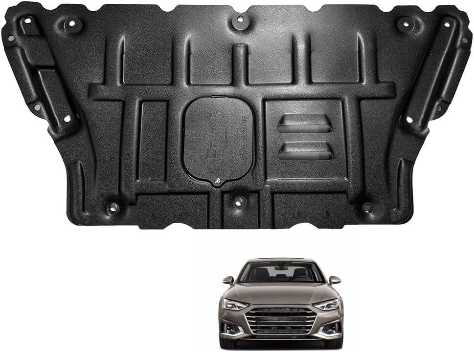 Engine Splash Shield Fit for Audi A4 2017-2024 Engine Case Guard for Audi S4 2017-2024 Under Cover Compatible with Audi A5 S5 2018-2024 Front Engine Guard Mud Flaps