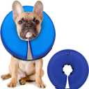MIDOG Inflatable Dog Cone, Donut Recovery Collar After Surgery, Medium