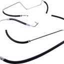 3Pcs Power Steering Hose PSA69893 Compatible with Chevy Chevrolet Trailblazer EXT GMC Envoy 2002-2009 Saab 9-7X L6 4.2L 2005-2009 Isuzu Ascender 2003-2008 Buick Rainier L6 4.2L 2004-2007
