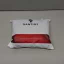 SANTINY Women's Fleece Lined Joggers with Pockets Slim Fit Ski Pants Winter Warm Leggings Hiking Running Gear (Medium, Dark Grey)