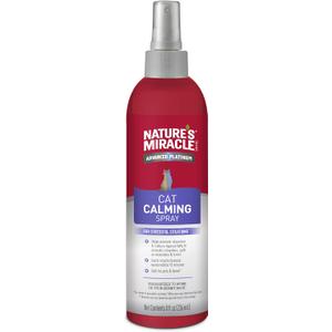 Nature's Miracle Cat Calming Spray, 8 Ounces, Stress-Reducing Formula for Cats (New - 8 oz, Multicolored)
