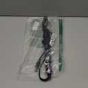 Small Curling Iron 2/5 Inch, Tresses Touch Curling Iron Wand for Short & Long Hair, 10 mm Ceramic Small Barrel Hair Curler with Adjustable Temperature, Include Heat Resistant Glove & Clip (Rose Gold)