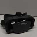 Xiaokeis Virtual Reality VR Headset 3D Glasses, VR Headset Support 4.7-7 Inch Version Virtual Reality Glasses Stereo Headphones 3D Glasses, VR Glasses for TV, Movies, Video Games(Black)