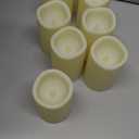 16 Pcs Wooden Wedding Lantern Centerpiece Includes 8 Rustic Wooden Lantern Centerpiece and 8 Flameless Candle Holder for Farmhouse Rustic Table Decorations Party Gift(White)