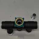 Hose Splitter, 3 Way Heavy Duty, Hose Connector Rotated 360 Seperately,Garden Hose Splitter,Faucet Splitter,Outdoor Faucet Splitter,With Shut off Valve,High Quilty Metal+Chrome Adapter,Water Hose.