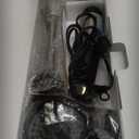 Ganiza Immersion Blender Handheld, 6 in 1 Hand Blender Stainless Steel Blade, 15 Speed Stick Blenders Electric, 800ml Mixing Beaker, 600ml Chopper, Whisk, Frother, Potato Masher (Black)