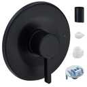Shower and Tub Trim Kit, Compatible with Moen Posi-Temp Valve, Matte Black