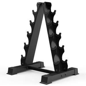 5/6 Tier A-Frame Dumbbell Rack Stand Only, 300/480LBS Weight Capacity