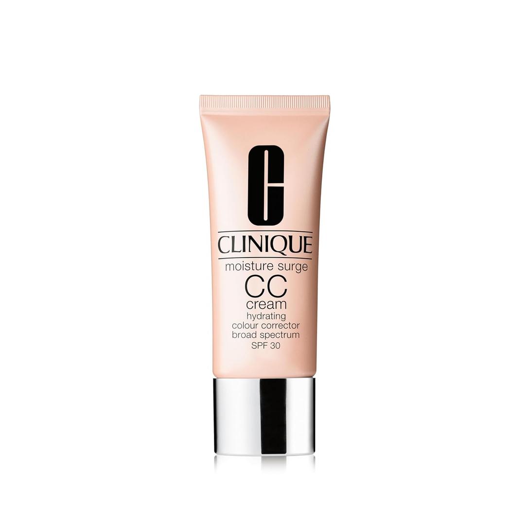 Clinique Moisture Surge Daily CC Cream Hydrating Colour Corrector Broad Spectrum SPF 30 For All Skin Types | Medium Coverage, Natural Finish (AE Medium Deep)