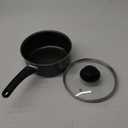 GoodCook Classic 3 Qt Sauce Pan Nonstick Cookware, Medium, Black