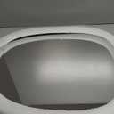 Asymmetrical Wall Mirror for Decor 21"*27", Modern Black Framed Wall Mirror for Living Room Bathroom Bedroom Entryway ELE-STOU-0065B