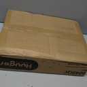 Huuger Nightstand with Charging Station, Side Table with Fabric Drawers, End Table with Open Shelf, Bedside Table with USB Ports and Outlets, Night Stand for Bedroom, White Marple (11.8"D x 15.7"W x 23.6"H (2 Drawers))