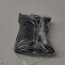 Flip Out Wig Black 50s and 60s Women Short Bob Halloween Hair Bow and Red Glasses Synthetic Bang Wig