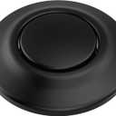 Delta Faucet Air Switch for Disposal Black, Air Switch for Garbage Disposal, Air Switch Kit, Air Switch Button, Matte Black 72050-BL