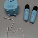 Mini Karaoke Machine Speaker for Kids Adults, Portable Bluetooth with 2 Wireless Microphones, Children's Day Birthday Gift Ideas for Toys for Teens Boys and Girls Aged 4, 5, 6, 7, 8, 9, 10, 11, 12+