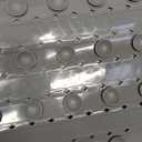 Non Slip Bathtub Mat and Shower Mat, Machine Washable Anti Slip Shower Mats for Inside Shower with Suction Cups & Drain Holes