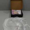 White Bob Wig With Bangs 12 Inch Short Synthetic Fiber Bob Wigs for Women Short Bob Wigs and Halloween Cosplay Wig With One Cap (White)