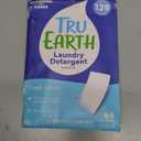 Tru Earth Compact Dry Laundry Detergent - Up to 128 Loads (64 Sheets) - Paraben-Free - Original Eco-Strip Liquidless Detergent, Travel - Fresh Linen 