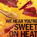 Jack Link's Beef Jerky, Sweet & Hot, Large Jerky Bags - Flavorful Meat Snacks, Ready to Eat Protein Snacks, 9g of Protein per Serving, Made with 100% Beef - 9 Oz. (Pack of 2) (EXP 10/08/27)