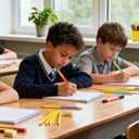 12 Pack Textured Silicone Pencil Grip for Adults Fidget Sensory Toys as ADHD Anxiety Focus Relief Tool Classroom Handwriting Pencil Sleeve Christmas Stocking Stuffers Gifts (Classic)