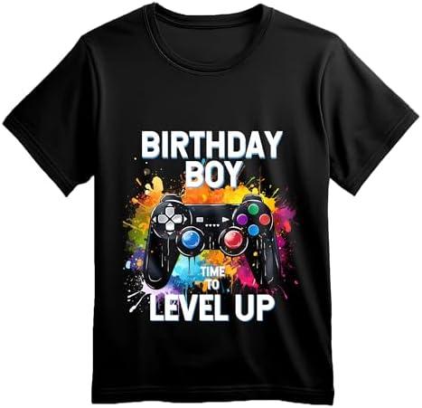 Betecoro 3D Graphic T-Shirt for Boys Girls, Crewneck Casual Short Sleeve Tops Tee Shirt Tshirt for Kids Teen XS