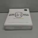 Merino Wool & Cotton Sleep Sack 2-Way Zipper Adjustable Universal Size Sleeping Bag for Baby Year-round Use (Night Sky)