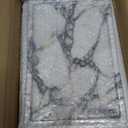 Real Luxurious Natural Marble Vanity Tray Genuine Marble/Stone Storage Tray for Home Decor Bathroom/Kitchen/Vanity/Dresser Non-Resin/Non-Ceramic