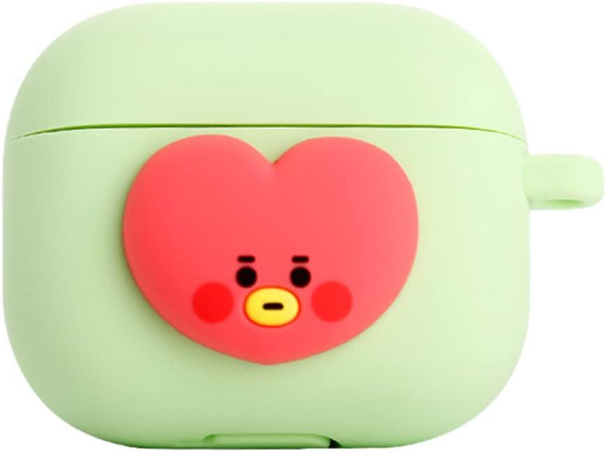 BT21 Pastel Silicon Case for AirPods 3, Wireless Charging [Official Merchandise] [7FLAVORS] (TATA)