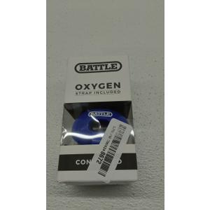 Battle Oxygen Lip Protector Mouthguard with Convertible Strap – Football and Sports Mouth Guard – Maximum Oxygen Supply – Mouthpiece Fits With or Without Braces – Impact Shield Covers Lips and Teeth