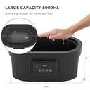 Paraffin Wax Machine for Hand and Feet, Waxkiss 5000ml Paraffin Bath with Lavender Paraffin Wax Warmer for Professional Spa & Arthritis Treatment At Home (Black)