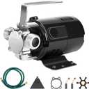 VIVOSUN 115V Water Transfer Pump, 1/10HP 330 GPH Portable Utility Pump with Water Hose Kit, Ideal for Removing Water from Gardens, Hot Tubs, Rain Barrels, Pools, Ponds, and Aquariums