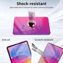 Juvraixo Privacy Screen Protector for iPad A16 11th/10th Generation 10.9 inch (2025/2022) Tempered Glass Anti-Spy Anti Blue Light [Face ID & Apple Pencil Compatible] Case Friendly