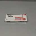 Metal Stapler with 830 Staples, Office Stapler, Staplers for Desk, 30 Sheet Capacity, Non-Slip, Pink